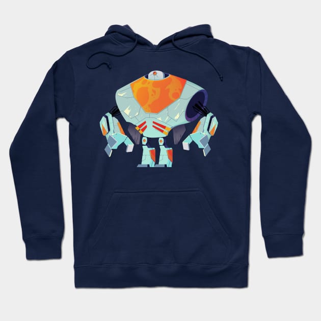 Delta Robot solo Hoodie by Polygonal Mess